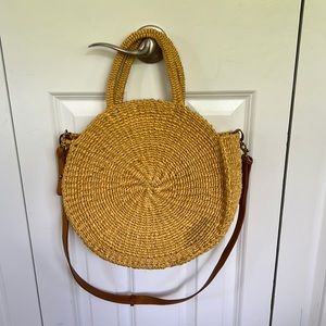 Yellow Clare V purse